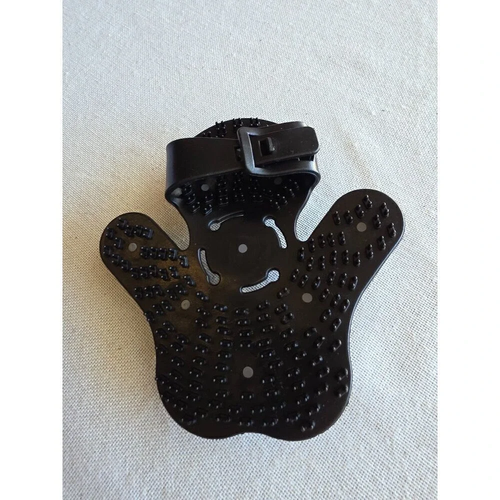Portable Massage Glove Mitt Silicon Palm Shaped Stress Relax Massager with 360 R